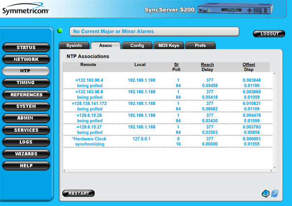 Symmetricom SyncServer S200 Rubidium ublox UPGRADED GPS NTP Network Time Server-www.prostudioconnection.com