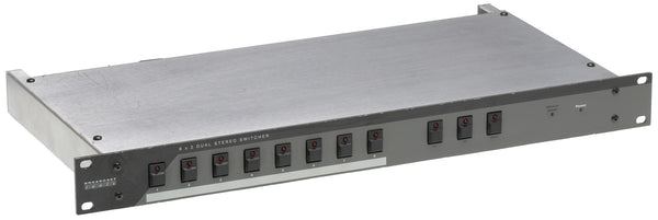 Broadcast Tools 8x2 Dual Audio Stereo Switcher Router Silence Sensor RS-232 GPI-www.prostudioconnection.com