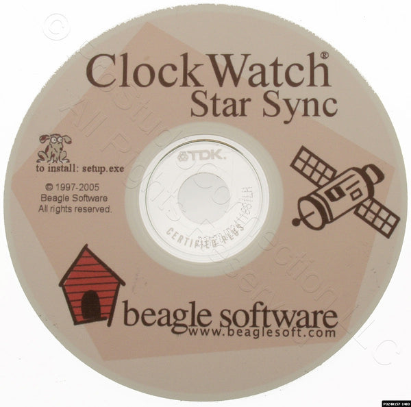 ClockWatch StarSync GPS Atomic Time Receiver Antenna NMEA Code RS-232 4800 Baud [Used]-www.prostudioconnection.com