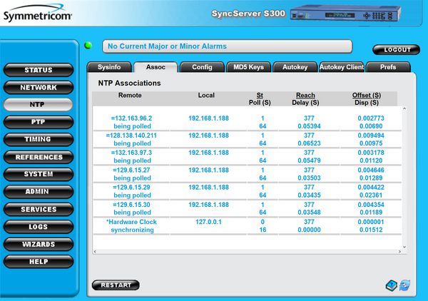 Symmetricom SyncServer Rubidium PTP S300 UPGRADED Furuno GPS NTP Time Server Rb-www.prostudioconnection.com