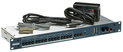 Broadcast Tools SS4.4 Stereo Audio Matrix Switcher/Router Automation GPI RS-232-www.prostudioconnection.com