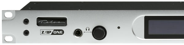 Telos Z/IP ONE w/ AES Remote Codec Audio Over IP Internet Transmission Endpoint-www.prostudioconnection.com