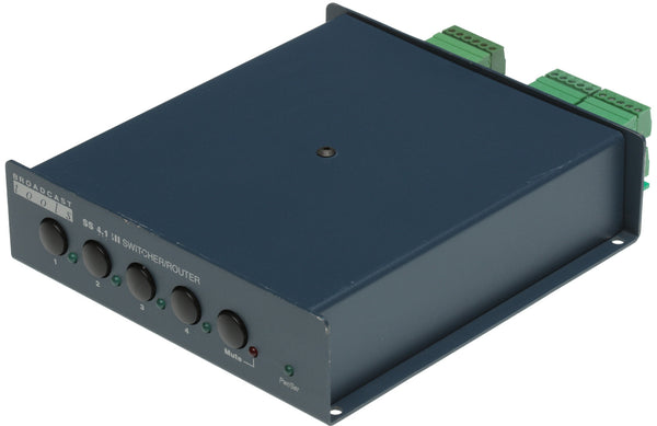 Broadcast Tools SS4.1 III Balanced Audio Automation Switcher RS-232 Serial-www.prostudioconnection.com