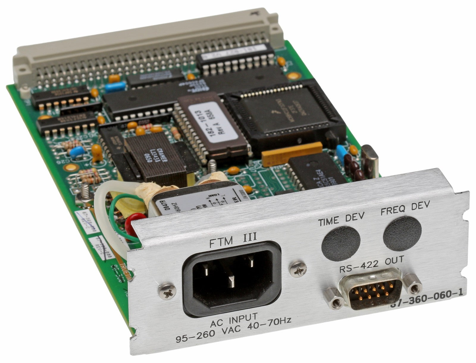 Symmetricom 87-360-060 XL-DC FTM III AC Line Frequency Measurement Monitor Card [Used]-www.prostudioconnection.com