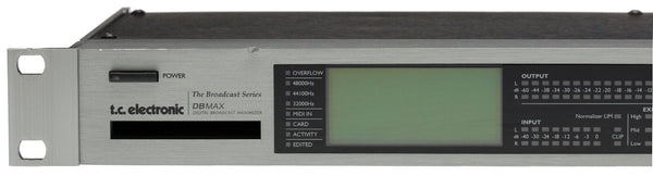 TC Electronic DBMax AES Digital Audio Broadcast Processor Multiband Maximizer-www.prostudioconnection.com