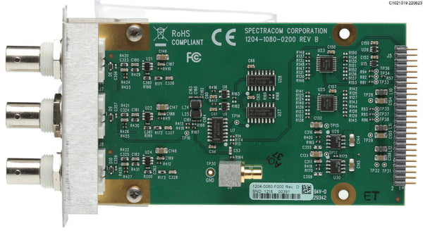 Spectracom Securesync 1204-1C 3x 10MHz Sine Wave GPSDO Expansion Option Card [Used]-www.prostudioconnection.com