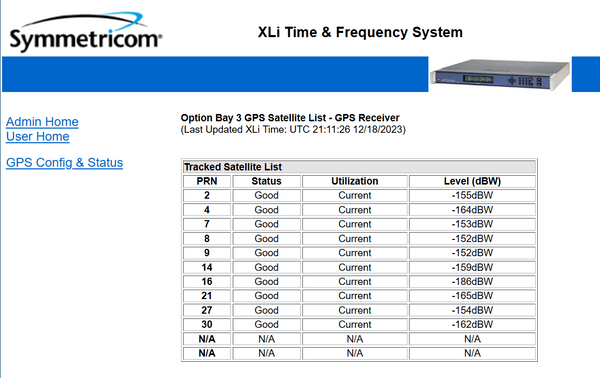 Symmetricom XLi 87-8028-2 w/New UPGRADED ublox GPS Receiver GUARANTEED GOOD SYNC [Used]-www.prostudioconnection.com