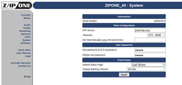 Telos Z/IP ONE w/ AES Remote Codec Audio Over IP Internet Transmission Endpoint-www.prostudioconnection.com