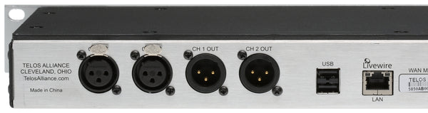 Telos Z/IPStream ProSTREAM AoIP Internet Streaming IP Codec HE-AAC Shoutcast MP3-www.prostudioconnection.com