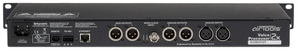 Airtools Symetrix 2X Dual Digital Voice Speech Processor Preamplifier Voiceover-www.prostudioconnection.com