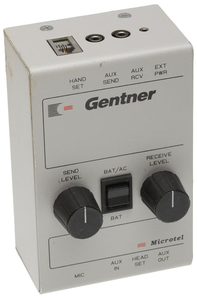 Gentner Microtel Broadcast Telephone Handset Line Interface Recording Patch IFB [Used]-www.prostudioconnection.com