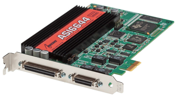 AudioScience ASI6644 PCIe Multichannel Broadcast Sound Card Balanced Audio XLR [Refurbished]-www.prostudioconnection.com