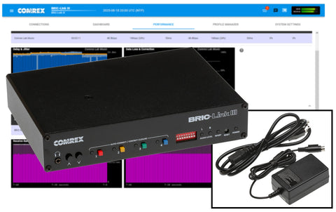 Comrex BRIC-Link III Broadcast Audio Over IP Duplex Digital Codec w/ Opus & AAC-www.prostudioconnection.com