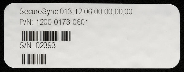 Spectracom SecureSync 013 OCXO NTP Network Time Server GPS 10MHz Oscillator [Used]-www.prostudioconnection.com
