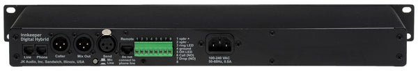 JK Audio Innkeeper 1rx Digital Hybrid Phone Line Audio Interface for Console/IFB-www.prostudioconnection.com