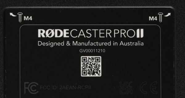 Rode RODECaster Pro II RCPII Integrated Audio Production Studio Console Mixer-www.prostudioconnection.com