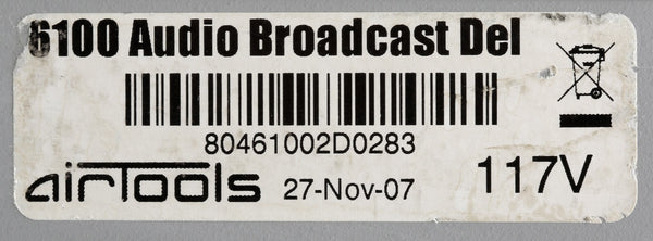 Symetrix Airtools 6100 AES Digital Audio Broadcast Profanity Delay DUMP Button-www.prostudioconnection.com