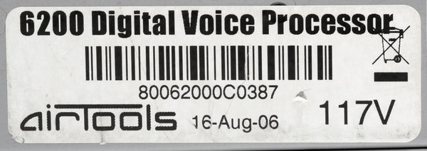 Airtools Symetrix 6200 Digital Mic Preamplifier Voice Speech Processor Voiceover-www.prostudioconnection.com