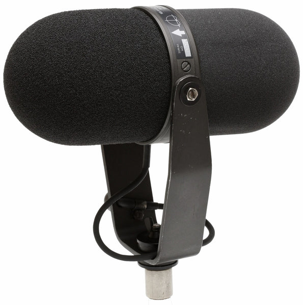 Shure SM-5B Broadcast Voiceover Mic Cardioid Dynamic Vocal Boom Microphone SM5B-www.prostudioconnection.com