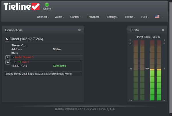 Tieline Bridge-IT TLB5100 Audio Over IP AAC Codec Internet AoIP SIP Endpoint-www.prostudioconnection.com