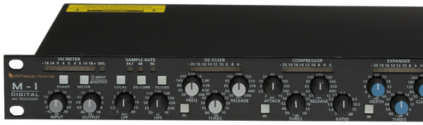 Wheatstone Vorsis M-1 AES Digital 96KHz Voice Processor Preamp Compressor M1-www.prostudioconnection.com