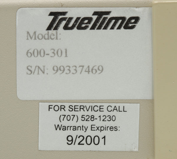 TrueTime Symmetricom NTS-100 GPS NTP Network Time Server Master Clock IRIG-B-www.prostudioconnection.com