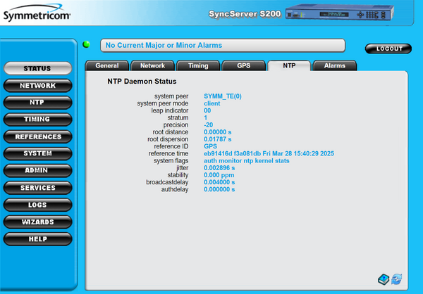 Symmetricom SyncServer S200 ublox UPGRADED GPS NTP Server Network Time Clock-www.prostudioconnection.com