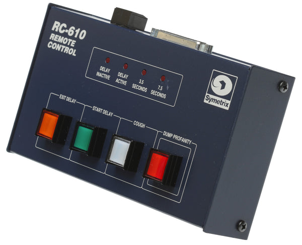 Symetrix Airtools RC-610 Remote Control for 6000 6100 Broadcast Profanity Delay-www.prostudioconnection.com