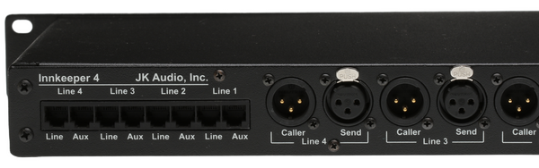 JK Audio Innkeeper 4 Line Broadcast Digital Hybrid Phone Audio Console Interface-www.prostudioconnection.com