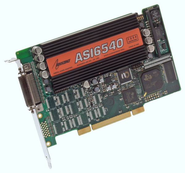 AudioScience ASI6540 Broadcast Balanced Analog XLR Multichannel MRX TSX Audio-www.prostudioconnection.com