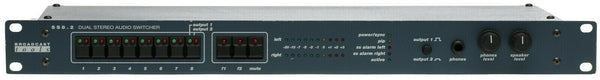 Broadcast Tools SS8.2 Automation Stereo Audio Switcher w/Silence Sensor SS 8.2-www.prostudioconnection.com