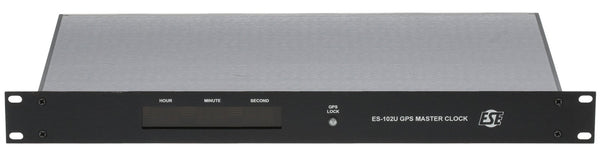 ESE ES-102U UPGRADED ublox GPS SMPTE/EBU TC90 Timecode LED Clock Time Receiver [Used]-www.prostudioconnection.com