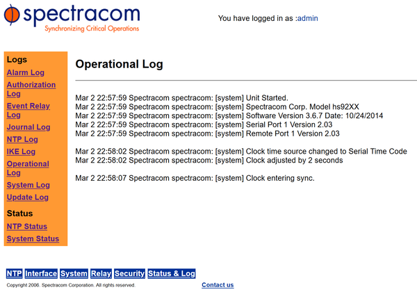 Spectracom 9288 Netclock IPv4 & IPv6 NTP Network Time Server with 115/230V PSU-www.prostudioconnection.com