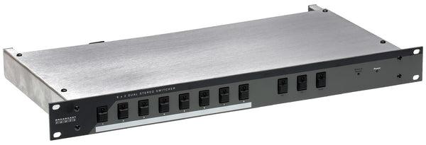 Broadcast Tools 8x2 Dual Audio Stereo Switcher Router Silence Sensor RS-232 GPI-www.prostudioconnection.com