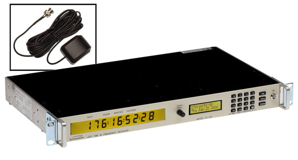 TrueTime Symmetricom XL-DC GPS OCXO 10Mhz GPSDO Oscillator LCD Clock IRIG-B 1PPS [Refurbished]-www.prostudioconnection.com