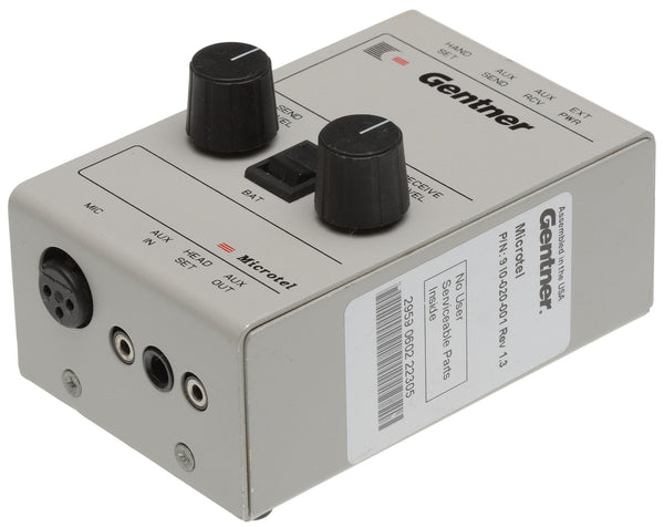 Gentner Microtel Broadcast Telephone Handset Line Interface Recording Patch IFB [Used]-www.prostudioconnection.com