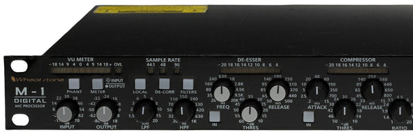 Wheatstone Vorsis M-1 AES Digital 96KHz Voice Processor Preamp Compressor M1-www.prostudioconnection.com