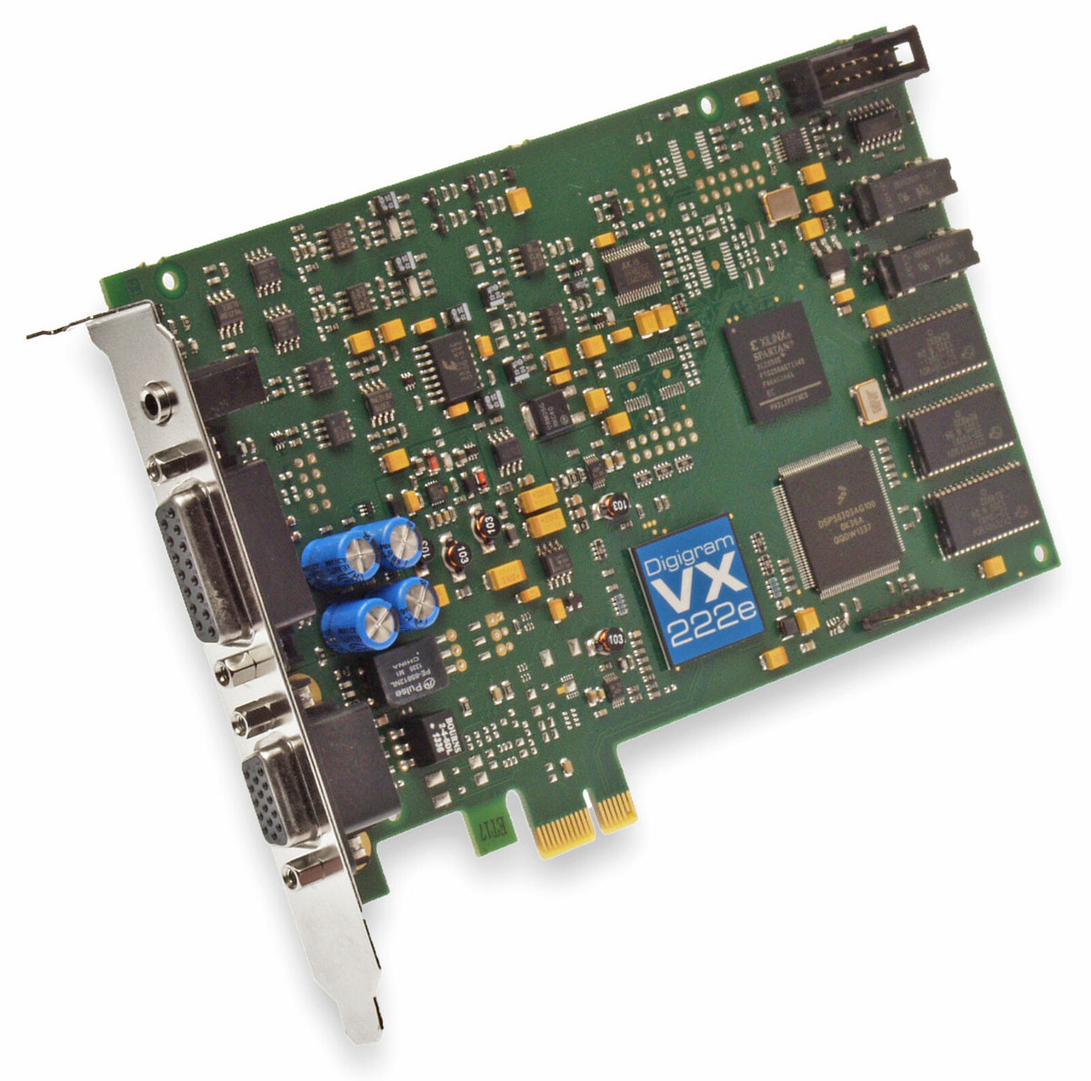 Digigram VX222e 24bit 192KHz AES Digital Broadcast Audio PCIe Card w ...