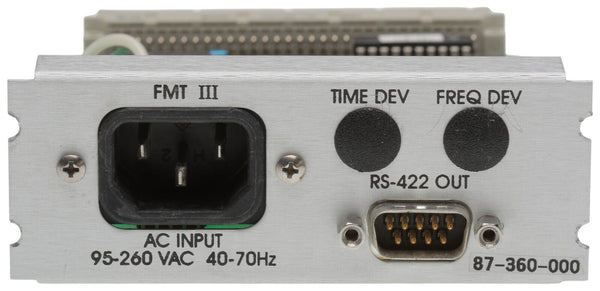 Symmetricom 87-360-000 XL-DC FTM III AC Line Frequency Measurement Monitor Card [Used]-www.prostudioconnection.com