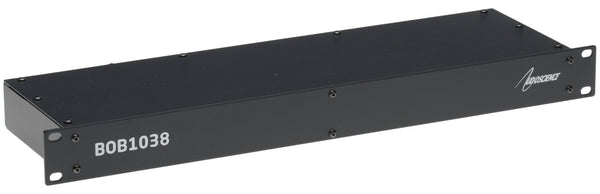 AudioScience BOB1038 Break Out Box 8 Stereo In/Out, Analog, AES/EBU GPIO - NEW-www.prostudioconnection.com