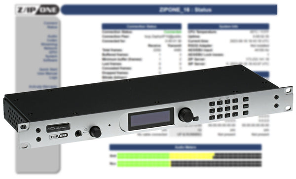 Telos Z/IP ONE w/ aptX & AES Remote Codec Audio Over IP Internet AoIP Endpoint-www.prostudioconnection.com