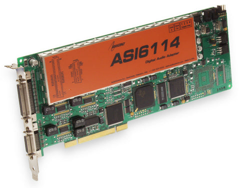 AudioScience ASI6114 AES Digital & Balanced Analog Multichannel Audio Broadcast-www.prostudioconnection.com
