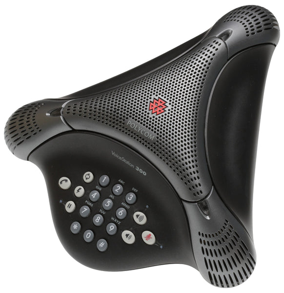 Polycom VoiceStation 300 Audio Conference Full Duplex Loudspeaker Speaker Phone [Used]-www.prostudioconnection.com