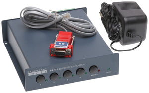 Broadcast Tools SS4.1 III Balanced Audio Automation Switcher RS-232 Serial-www.prostudioconnection.com