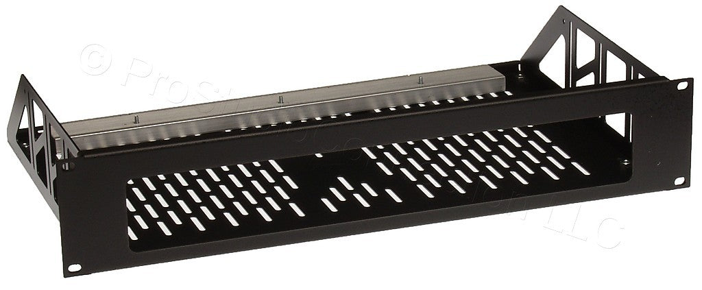 Middle Atlantic Antex DMX8 USB Audio Mixer 2U Rackmount Chassis Shelf Adapter-www.prostudioconnection.com