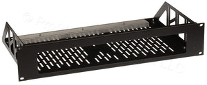 Middle Atlantic Antex DMX8 USB Audio Mixer 2U Rackmount Chassis Shelf Adapter-www.prostudioconnection.com