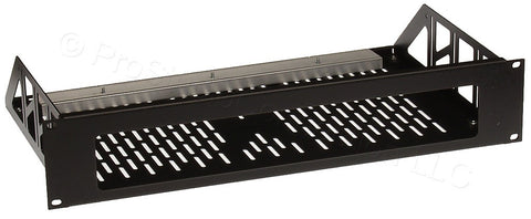 Middle Atlantic Antex DMX8 USB Audio Mixer 2U Rackmount Chassis Shelf Adapter-www.prostudioconnection.com