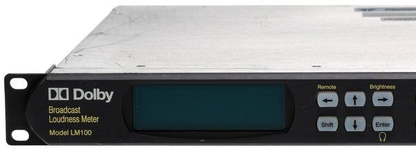Dolby LM100 LUFS Loudness Meter Broadcast Streaming Podcast AES Digital & Analog-www.prostudioconnection.com