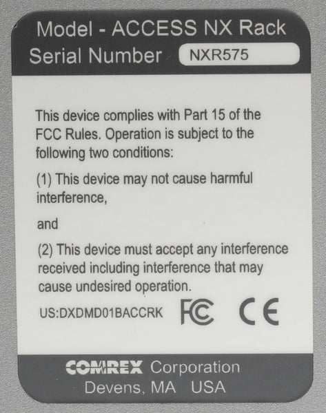 Comrex ACCESS NX w/ TS AES Digital Audio Over IP Internet Opus AAC AoIP Codec-www.prostudioconnection.com