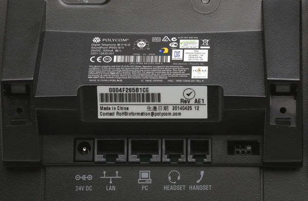 Polycom SoundPoint IP 650 HD Voice SIP Speaker Phone PoE 2201-12630-001 NEW/BOX-www.prostudioconnection.com